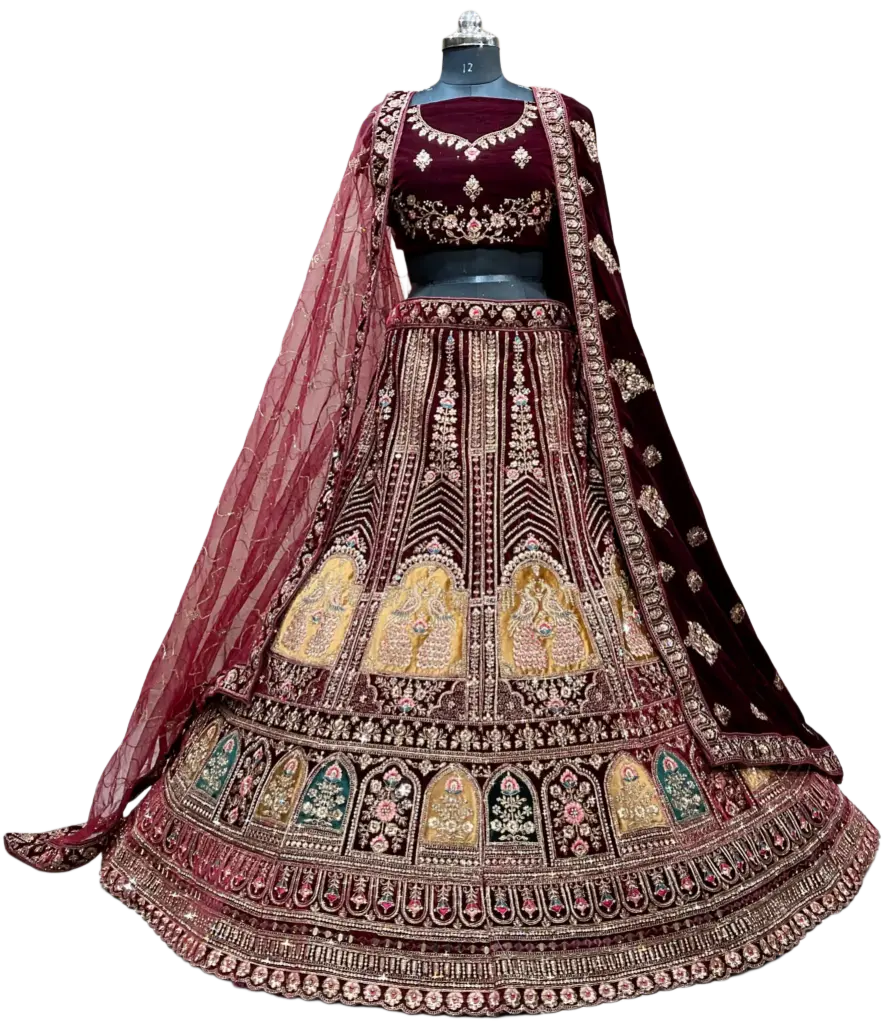 Bridal lehenga